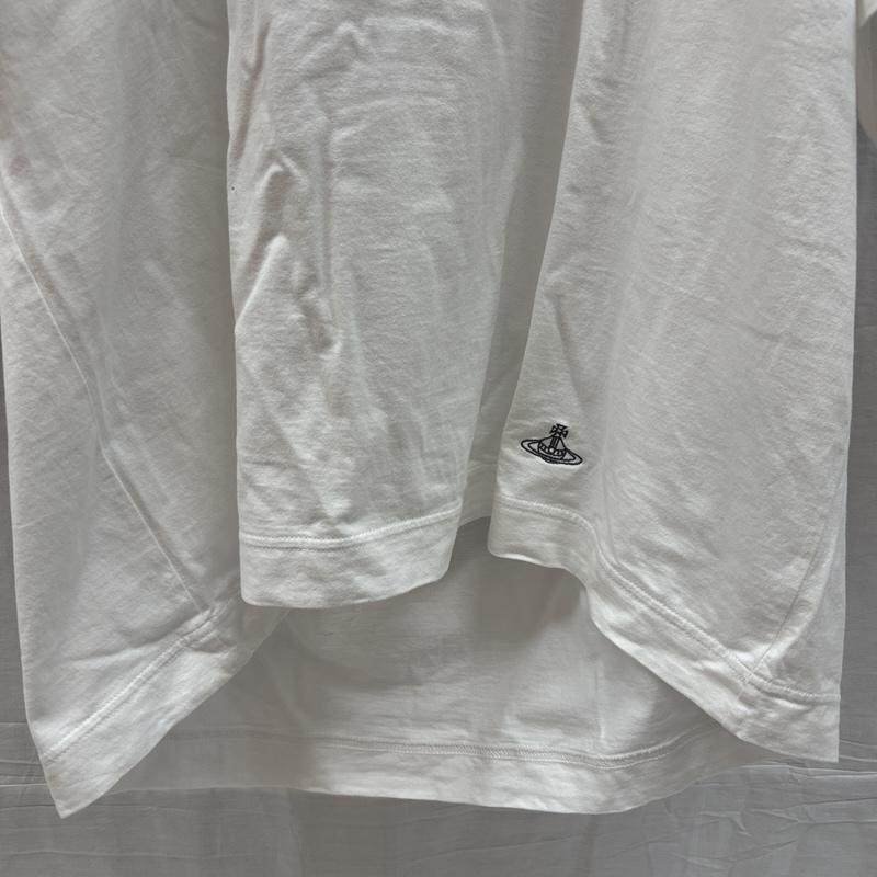 ヴィヴィアンウエストウッドマン Vivienne Westwood MAN Tシャツ 半袖 MAN LONDON ハート プリント ビッグシルエット Tシャツ 半袖 VW-LP-79424 FREE 白 / ホワイト / white メンズ USED 古着 中古 50163607