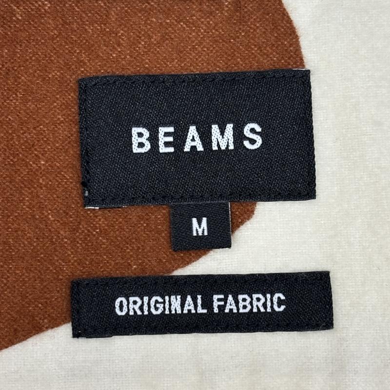 ビームス BEAMS シャツ、ブラウス 長袖 アニマル イージー 起毛 コットン ビッグシルエット シャツ 11-11-6230-803 M メンズ USED 古着 中古 50163611