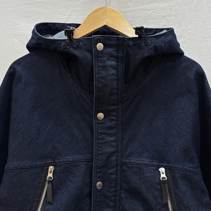 コロンビア Columbia ジャケット、上着 ジャンパー、ブルゾン PM6703 ストレッチ デニム マウンテン パーカ ジャケット ビッグサイズ XL メンズ USED 古着 中古 50163617