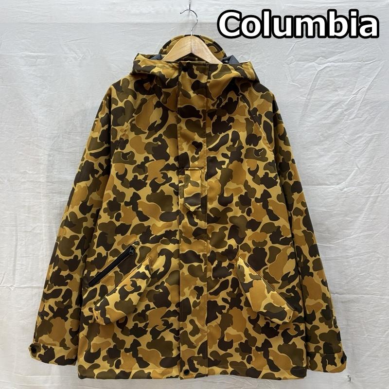 コロンビア Columbia ジャケット、上着 ジャンパー、ブルゾン PM5680 サンディ スロープ ジャケット カモフラ迷彩 ミリタリー ビッグサイズ XL カモフラージュ柄・迷彩 メンズ USED 古着 中古 50163618