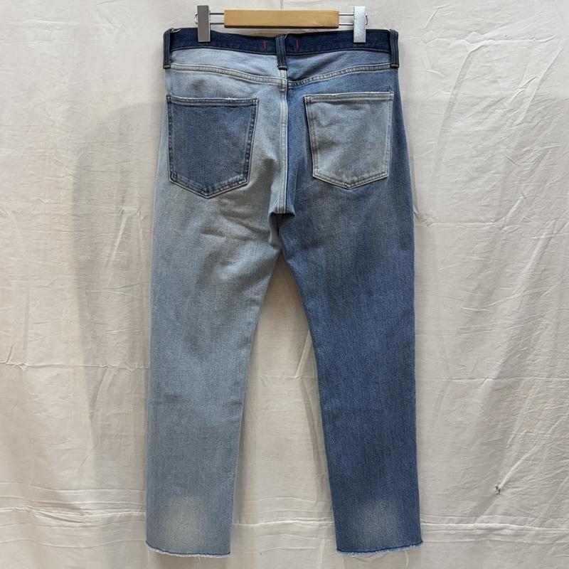 ビームス BEAMS パンツ デニム、ジーンズ RED CARD B75861ZC BEAMS別注 カットオフ ストレッチ デニム パンツ 31インチ メンズ USED 古着 中古 50163621