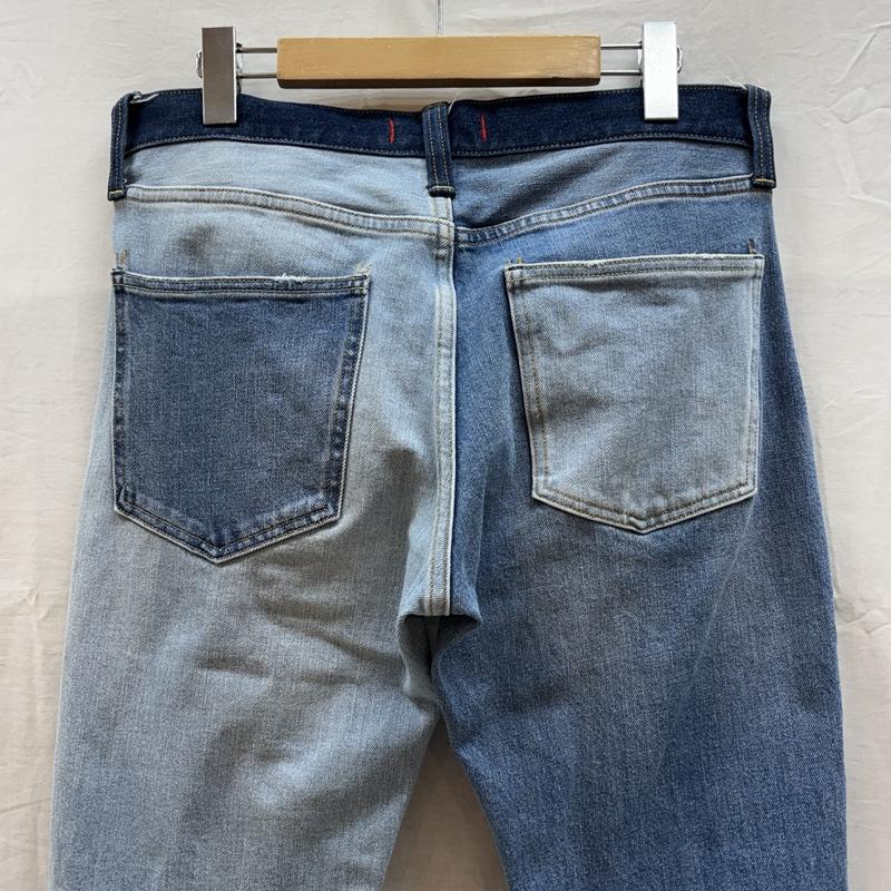 ビームス BEAMS パンツ デニム、ジーンズ RED CARD B75861ZC BEAMS別注 カットオフ ストレッチ デニム パンツ 31インチ メンズ USED 古着 中古 50163621