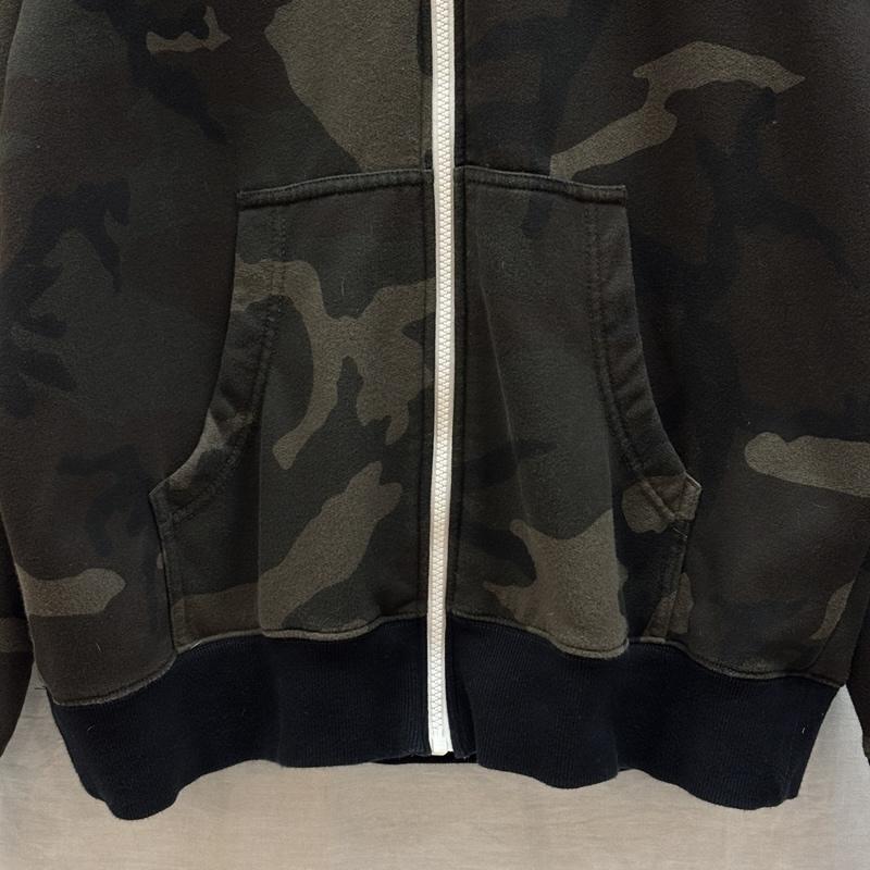 ザノースフェイス THE NORTH FACE パーカー 長袖 NT11957 リアビュー フルジップ フーディ スウェット パーカー カモフラ 迷彩 M カモフラージュ柄・迷彩 メンズ USED 古着 中古 50163623
