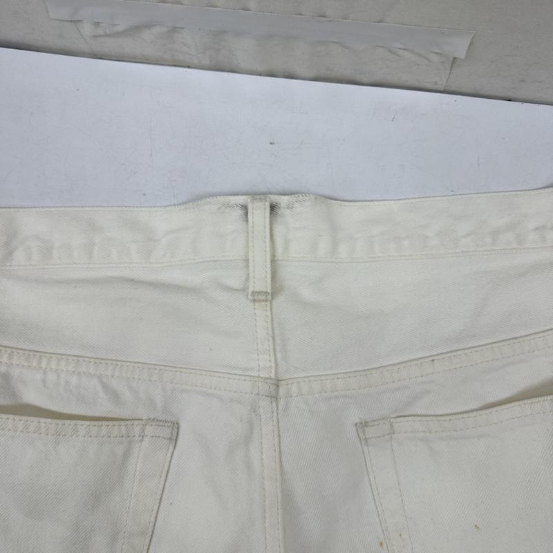シュプリーム Supreme パンツ デニム、ジーンズ Regular Jean ボタンフライ ホワイト デニム パンツ 34インチ 白 / ホワイト / white メンズ USED 古着 中古 50163627