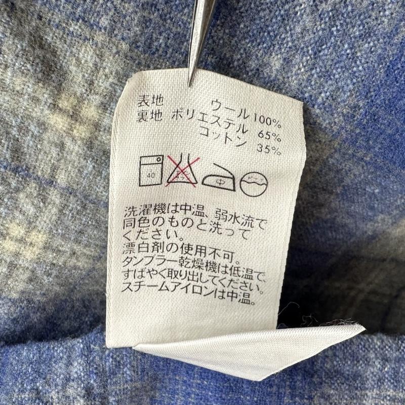 ペンドルトン PENDLETON シャツ、ブラウス 長袖 00s ボードシャツ ウール ボックス チェック シャツ XL 青 / ブルー / blue メンズ USED 古着 中古 50163628