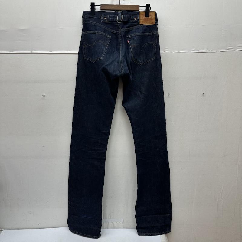 リーバイス Levi s パンツ デニム、ジーンズ 201XX ボタンフライ セルビッチ デニム パンツ シンチバック BIGE 32インチ インディゴ / インディゴ / Indigo メンズ USED 古着 中古 50163629