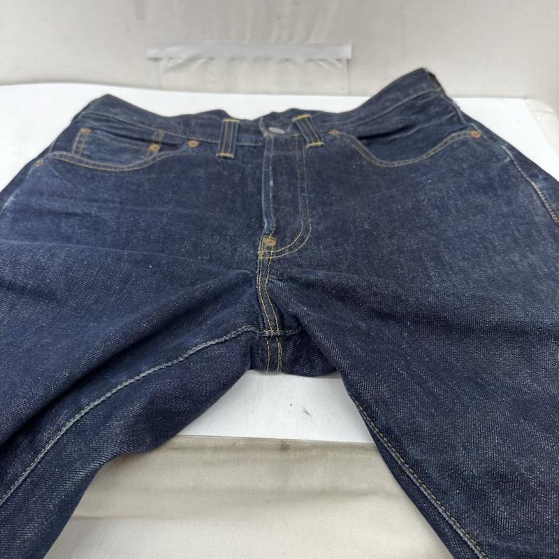 リーバイス Levi s パンツ デニム、ジーンズ 201XX ボタンフライ セルビッチ デニム パンツ シンチバック BIGE 32インチ インディゴ / インディゴ / Indigo メンズ USED 古着 中古 50163629