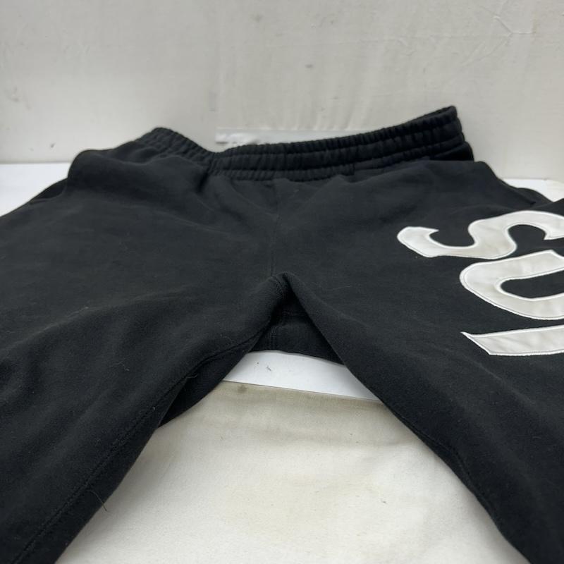 シュプリーム Supreme パンツ ワークパンツ、ペインターパンツ Satin Applique Sweatpant ロゴ スウェット パンツ L 黒 / ブラック / black メンズ USED 古着 中古 50163630
