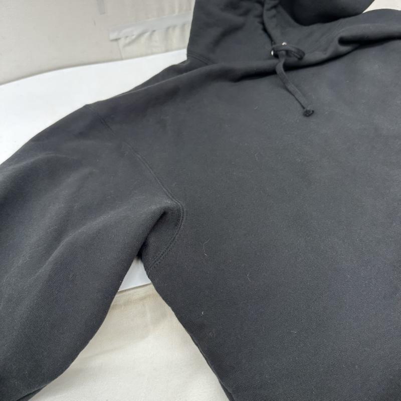 シュプリーム Supreme パーカー 長袖 Satin Applique Hooded Sweatshirt バック ロゴ パーカー XL 黒 / ブラック / black メンズ USED 古着 中古 50163631