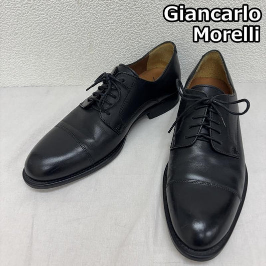 古着 USED 革靴 革靴 Giancarlo Morelli ジャンカルロモレリ ストレートチップ 外羽 レザー ドレス シューズ 25.0cm 黒 / ブラック / black メンズ USED 古着 中古 50163633