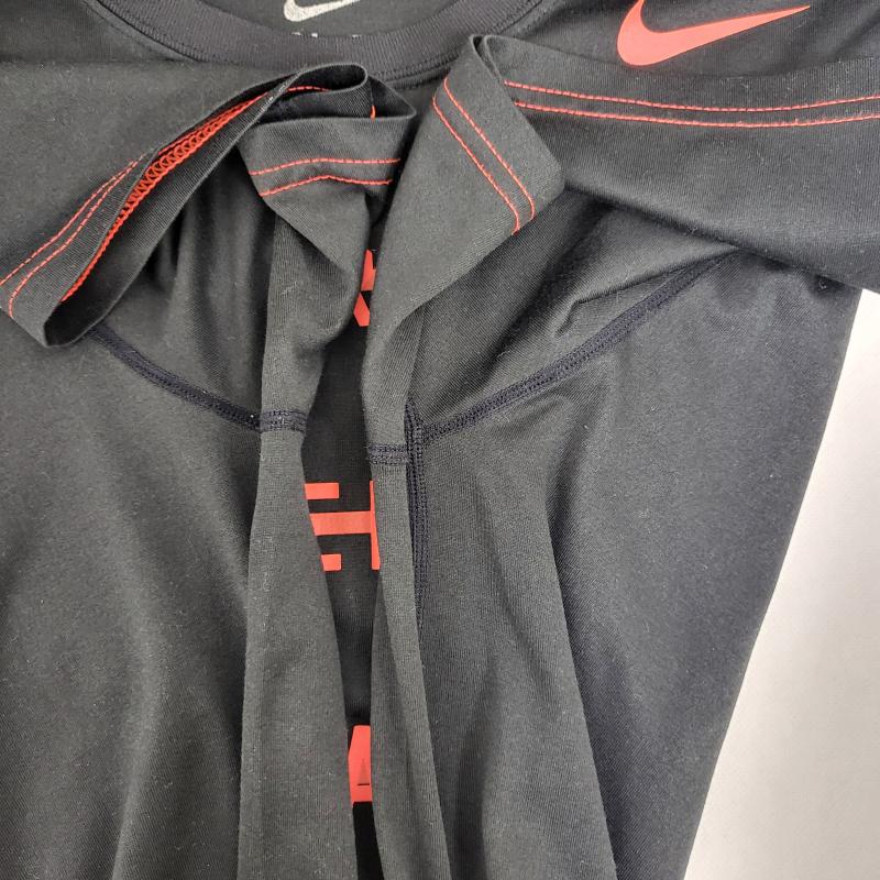 ナイキ NIKE Tシャツ 半袖 メッセージプリント ポリエステル素材 トレーニング ランニング - メンズ USED 古着 中古 50163635