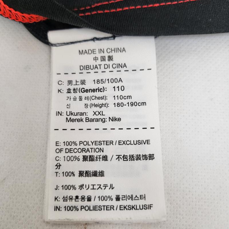 ナイキ NIKE Tシャツ 半袖 メッセージプリント ポリエステル素材 トレーニング ランニング - メンズ USED 古着 中古 50163635