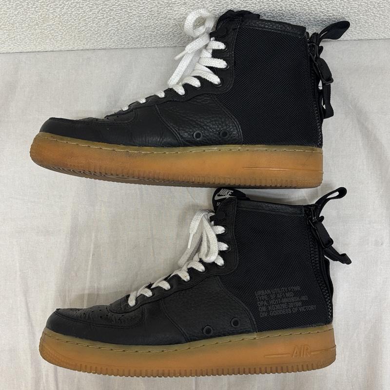 ナイキ NIKE スニーカー スニーカー 917753-003 スペシャル フィールド エア フォース 1 ミッドカット スニーカー 26.5cm 黒 / ブラック / black メンズ USED 古着 中古 50163637