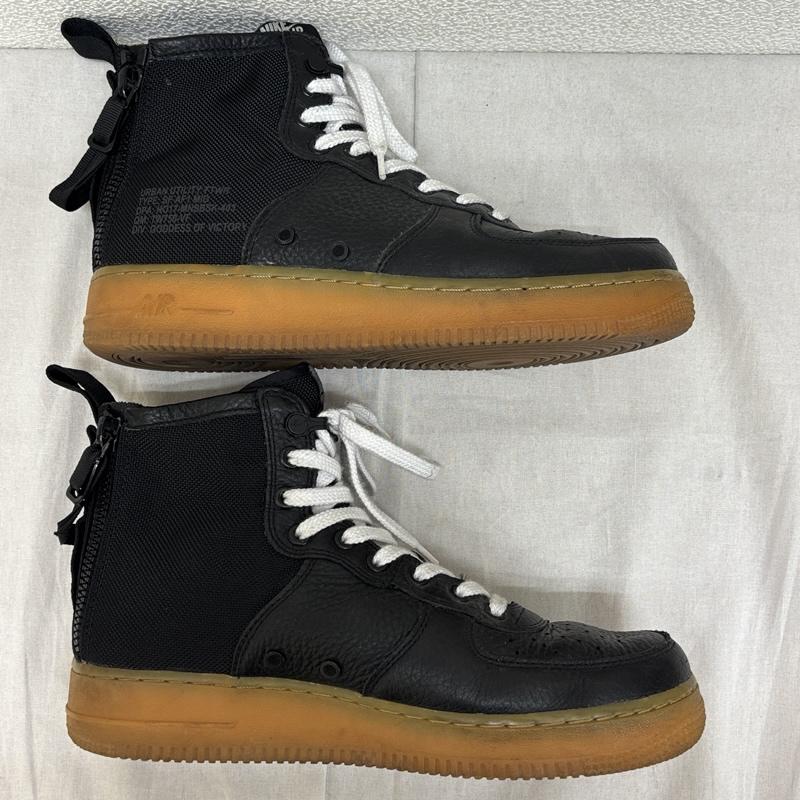 ナイキ NIKE スニーカー スニーカー 917753-003 スペシャル フィールド エア フォース 1 ミッドカット スニーカー 26.5cm 黒 / ブラック / black メンズ USED 古着 中古 50163637