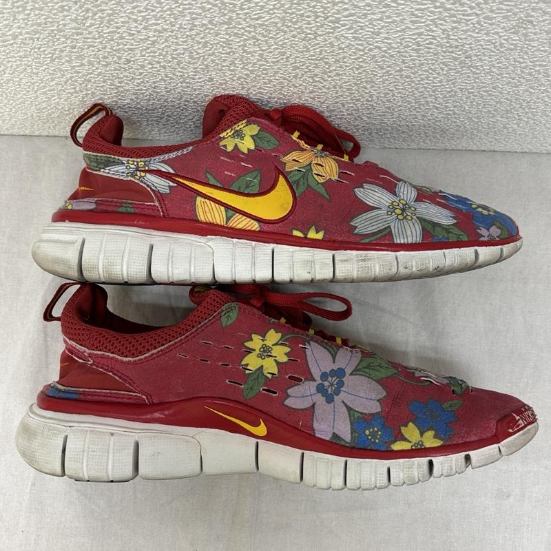 ナイキ NIKE スニーカー スニーカー WMNS FREE5.0 HIBISCUS フリー5.0 ハイビスカス ローカット スニーカー - レディース USED 古着 中古 50163642