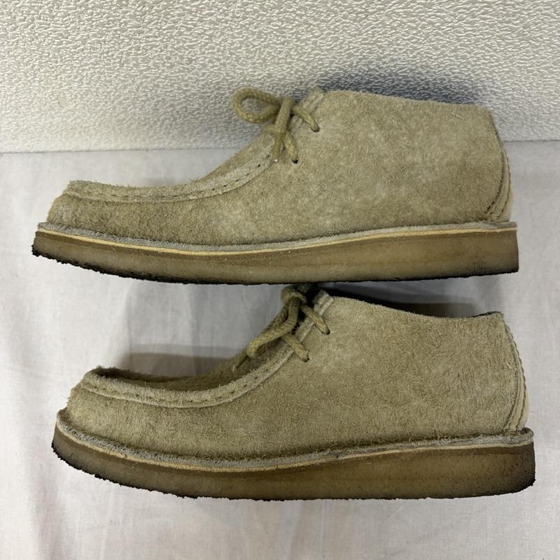 クラークス Clarks ブーツ ショートブーツ スエード レザー ワラビー ブーツ クレープソール US：8 メンズ USED 古着 中古 50163643