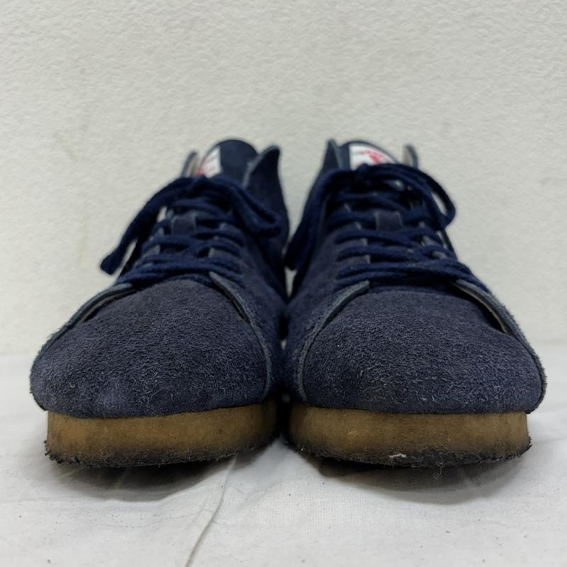 ダブルフットウエア DOUBLE FOOT WEAR スニーカー スニーカー HERMANN HI スエードレザー ハイカット スニーカー クレープソール 26.5cm 紺 / ネイビー / navy メンズ USED 古着 中古 50163645
