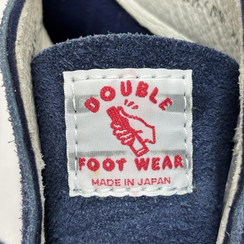 ダブルフットウエア DOUBLE FOOT WEAR スニーカー スニーカー HERMANN HI スエードレザー ハイカット スニーカー クレープソール 26.5cm 紺 / ネイビー / navy メンズ USED 古着 中古 50163645