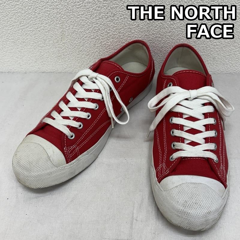ザノースフェイス THE NORTH FACE スニーカー スニーカー NF51641 トラバース バルカ キャンバス ローカット スニーカー Traverse Vulc Canvas2 28.0cm 赤 / レッド / red メンズ USED 古着 中古 50163646