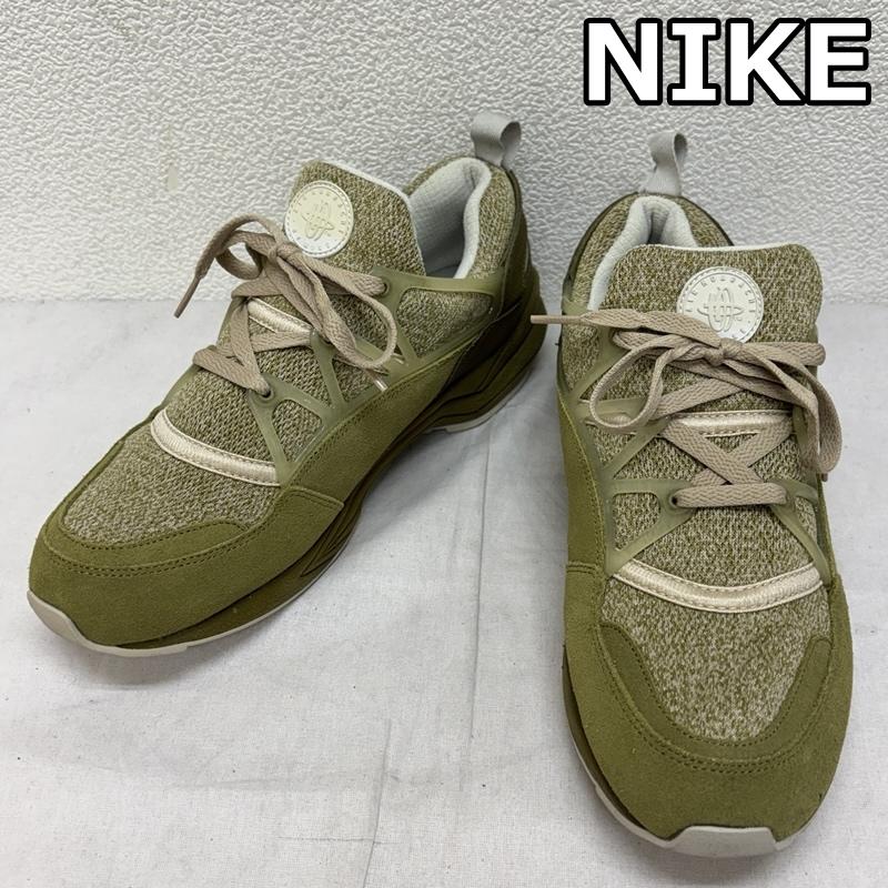 ナイキ NIKE スニーカー スニーカー 306127-300 AIR HUARACHE LIGHT エアハラチライト スニーカー ミリティアグリーン 27.5cm メンズ USED 古着 中古 50163647