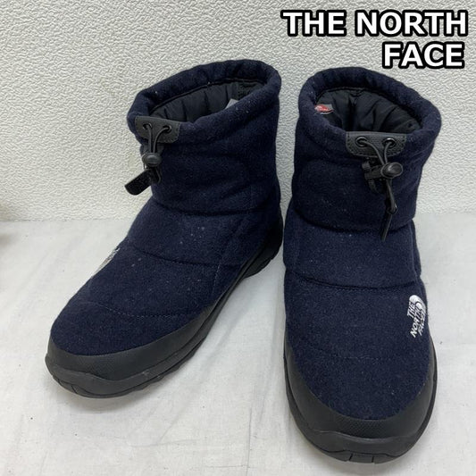 ザノースフェイス THE NORTH FACE ブーツ ショートブーツ NF51592 NUPTSE WOOL2 SHORT ヌプシ ブーティ ウール2 ショート ブーツ 28.0cm 紺 / ネイビー / navy メンズ USED 古着 中古 50163649