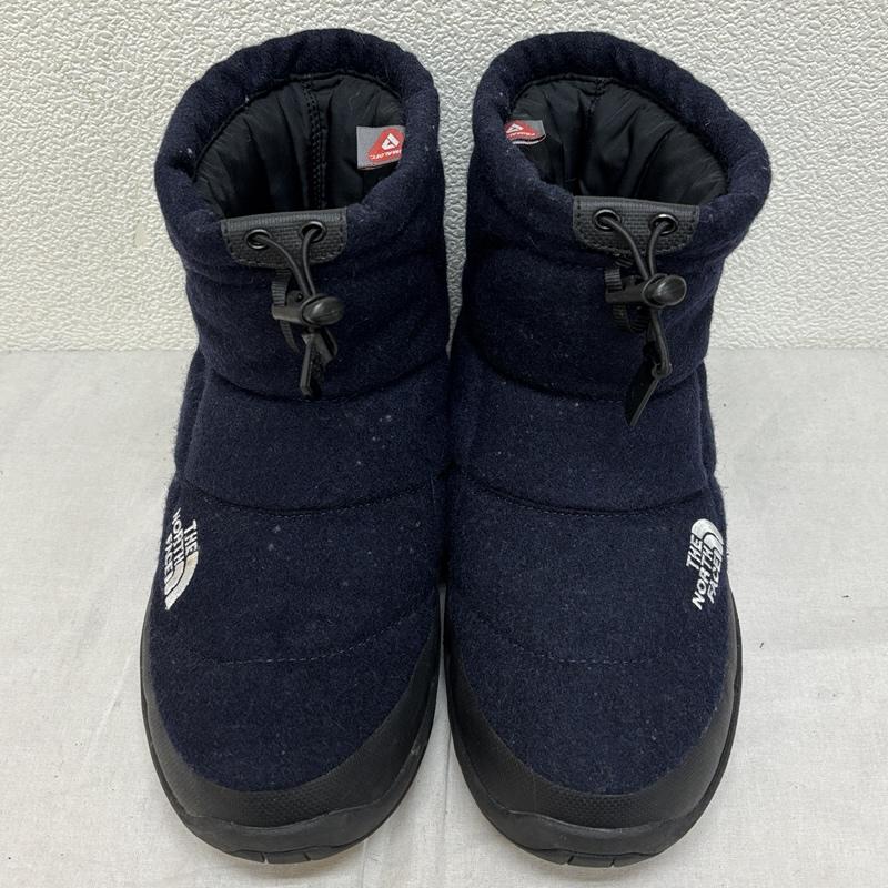 ザノースフェイス THE NORTH FACE ブーツ ショートブーツ NF51592 NUPTSE WOOL2 SHORT ヌプシ ブーティ ウール2 ショート ブーツ 28.0cm 紺 / ネイビー / navy メンズ USED 古着 中古 50163649