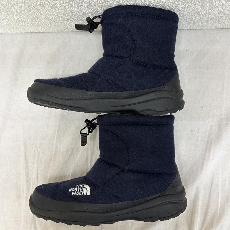 ザノースフェイス THE NORTH FACE ブーツ ショートブーツ NF51592 NUPTSE WOOL2 SHORT ヌプシ ブーティ ウール2 ショート ブーツ 28.0cm 紺 / ネイビー / navy メンズ USED 古着 中古 50163649