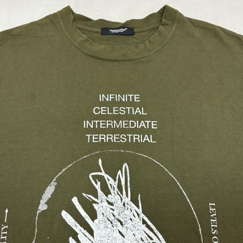 アンダーカバー UNDERCOVER Tシャツ 半袖 22ss OVER SIZE S/S BIG TEE 製品染め ピグメント加工 Tシャツ UC1B9810-3 3 メンズ USED 古着 中古 50163652