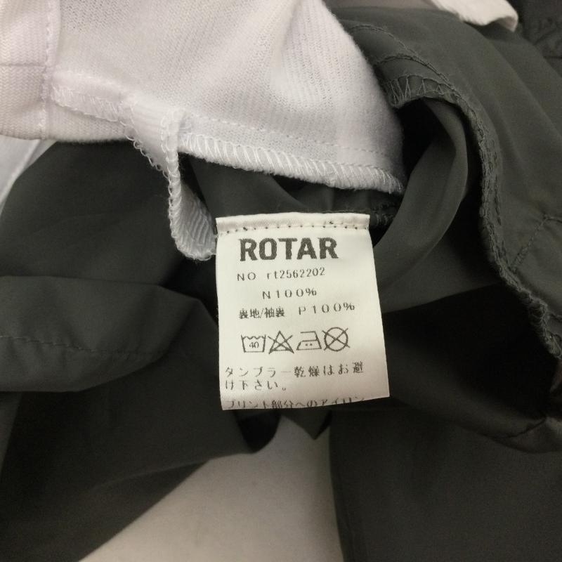 ローター ROTAR ジャケット、上着 ジャンパー、ブルゾン rt2562202 バックプリント コーチジャケット XL ロゴ、文字 灰 / グレー / gray メンズ USED 古着 中古 50163654