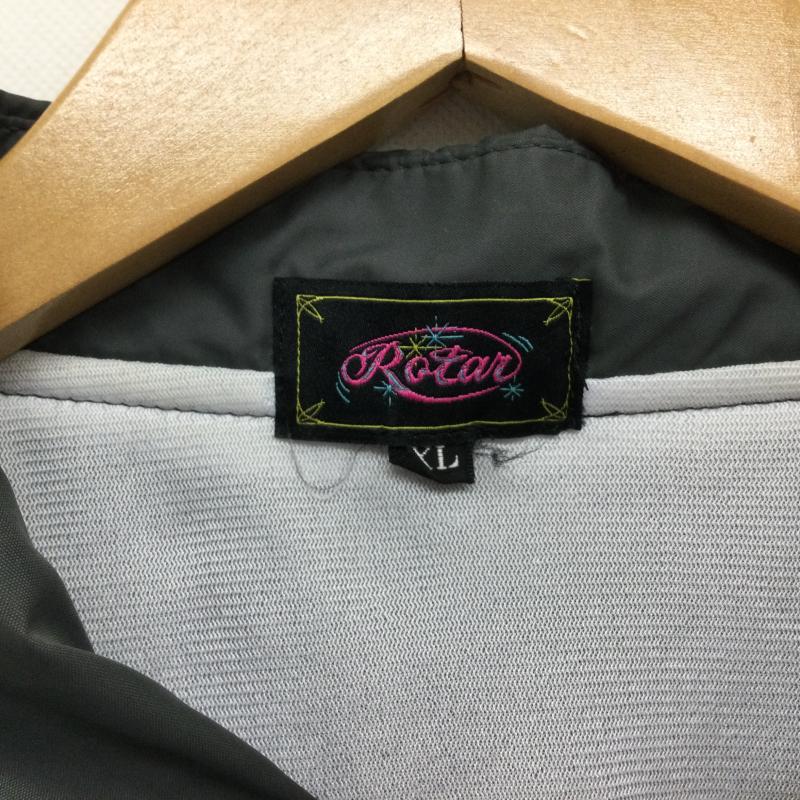 ローター ROTAR ジャケット、上着 ジャンパー、ブルゾン rt2562202 バックプリント コーチジャケット XL ロゴ、文字 灰 / グレー / gray メンズ USED 古着 中古 50163654