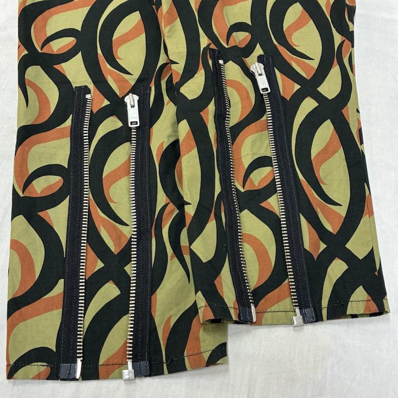 キディル KIDILL ボトムス ボトムス 20ss Tribal Camo Bondage Pants トライバル カモ ボンテージ パンツ KL425-B 44 メンズ USED 古着 中古 50163655