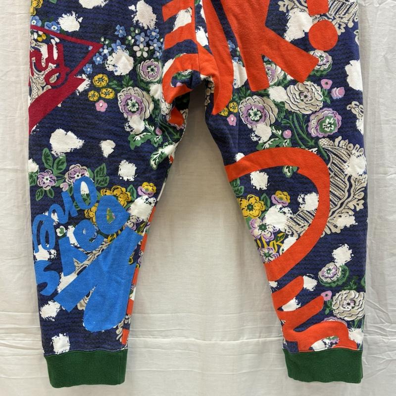 ヴィヴィアンウエストウッドマン Vivienne Westwood MAN パンツ サルエルパンツ オーブ 刺繍 総柄 イージー サルエル スウェットパンツ サンプル品 46 メンズ USED 古着 中古 50163658