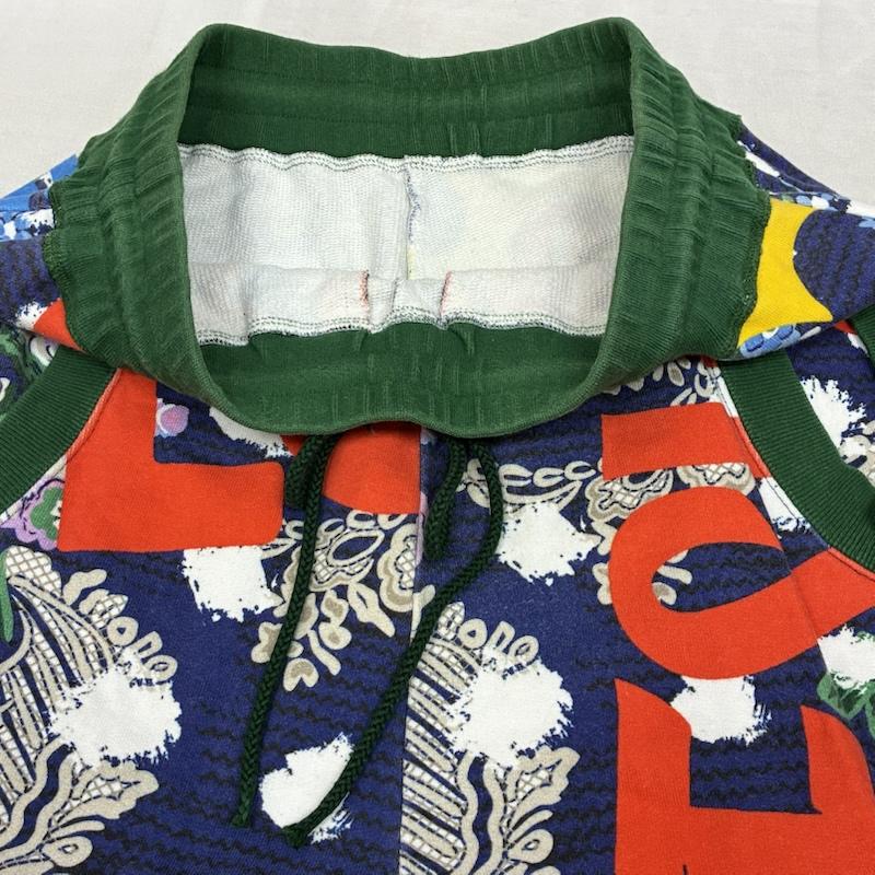 ヴィヴィアンウエストウッドマン Vivienne Westwood MAN パンツ サルエルパンツ オーブ 刺繍 総柄 イージー サルエル スウェットパンツ サンプル品 46 メンズ USED 古着 中古 50163658