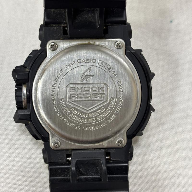 ジーショック G-SHOCK 腕時計 デジタル 腕時計 GA-400GB-1AJF ブラック系 クオーツ デジアナ - 黒 / ブラック / black メンズ USED 古着 中古 50163661