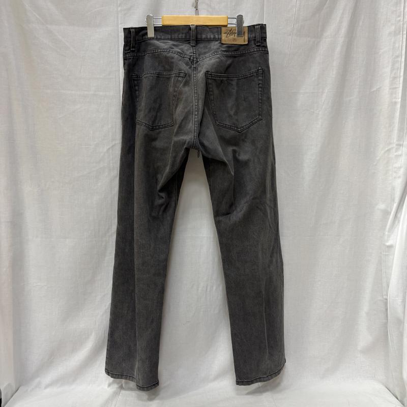 ステューシー STUSSY パンツ デニム、ジーンズ ストレート デニム パンツ グレー 90s USA製 34インチ 灰 / グレー / gray メンズ USED 古着 中古 50163664