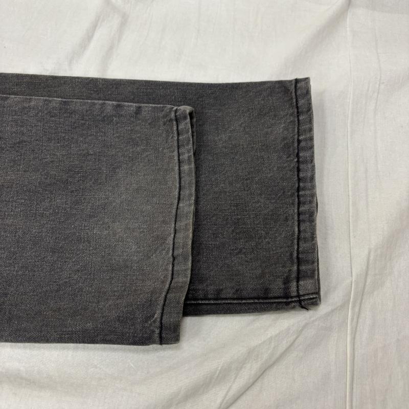 ステューシー STUSSY パンツ デニム、ジーンズ ストレート デニム パンツ グレー 90s USA製 34インチ 灰 / グレー / gray メンズ USED 古着 中古 50163664