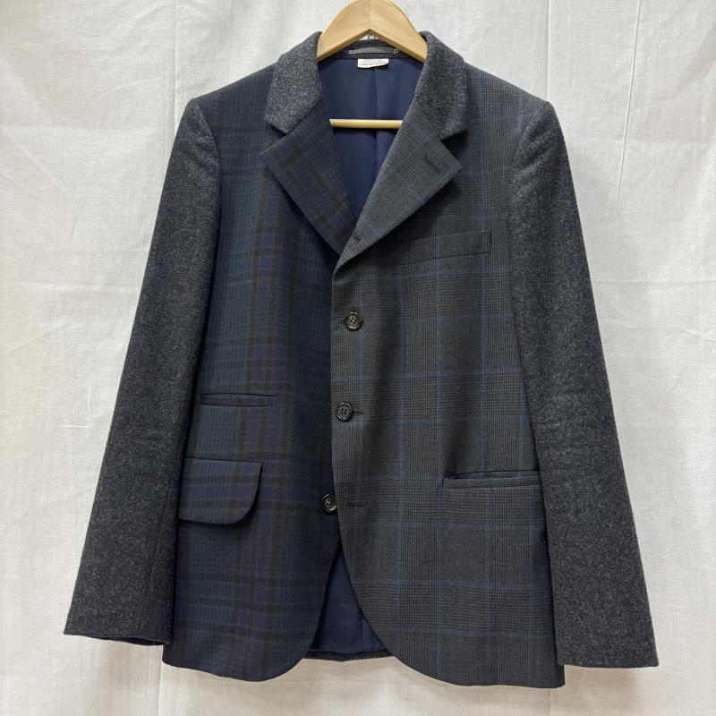 コムデギャルソンオムドゥ COMME des GARCONS HOMME DEUX スーツ スーツ セットアップ クレイジーパターン 切替4Bジャケット コムデギャルソンオムドゥ 2019aw AD2019 - メンズ USED 古着 中古 50163667