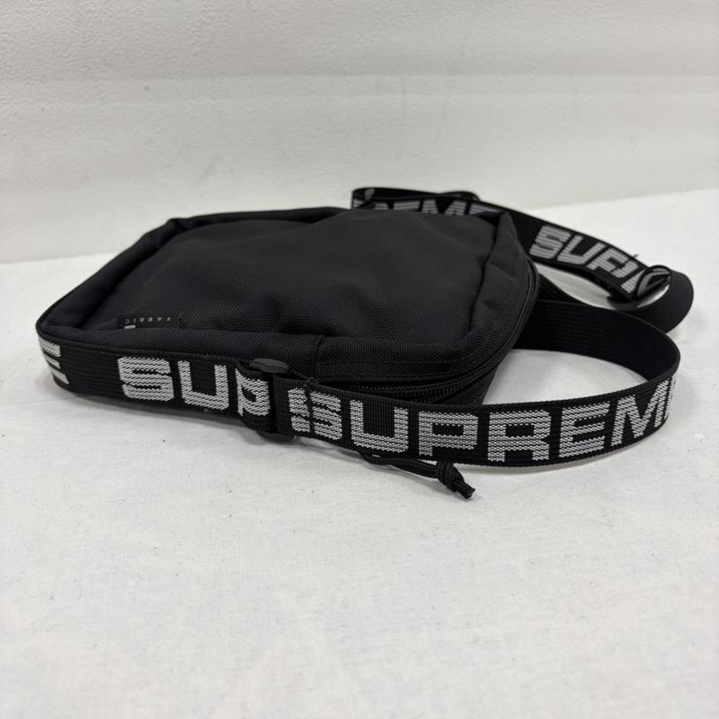 シュプリーム Supreme ショルダーバッグ ショルダーバッグ ショルダーバッグ ラベル BOX ロゴ CORDURA ファブリック - ロゴ、文字 黒 / ブラック / black X 白 / ホワイト / white メンズ USED 古着 中古 50163673