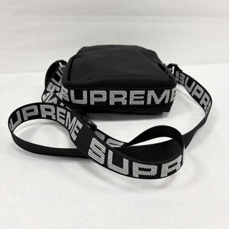 シュプリーム Supreme ショルダーバッグ ショルダーバッグ ショルダーバッグ ラベル BOX ロゴ CORDURA ファブリック - ロゴ、文字 黒 / ブラック / black X 白 / ホワイト / white メンズ USED 古着 中古 50163673