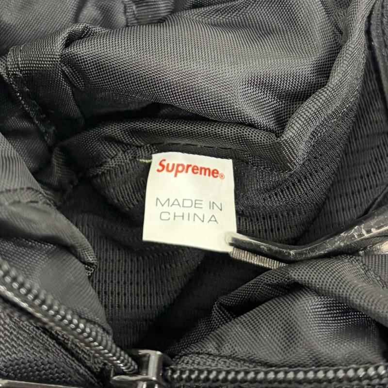 シュプリーム Supreme ショルダーバッグ ショルダーバッグ ショルダーバッグ ラベル BOX ロゴ CORDURA ファブリック - ロゴ、文字 黒 / ブラック / black X 白 / ホワイト / white メンズ USED 古着 中古 50163673