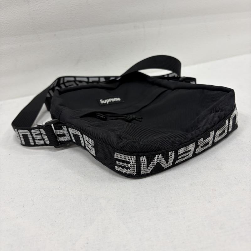 シュプリーム Supreme ショルダーバッグ ショルダーバッグ ショルダーバッグ ラベル BOX ロゴ CORDURA ファブリック - ロゴ、文字 黒 / ブラック / black X 白 / ホワイト / white メンズ USED 古着 中古 50163673