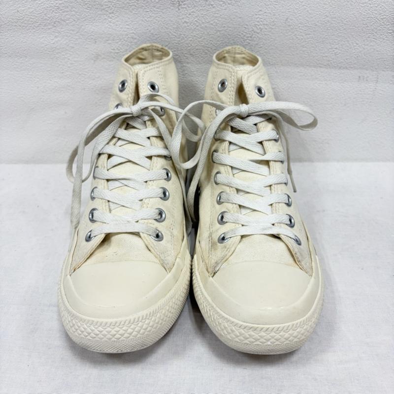 プレイコムデギャルソン PLAY COMME des GARCONS スニーカー スニーカー CONVERSE コンバース ALL STAR オールスター コラボ ハイカット スニーカー ロゴ プリント チャックテイラー 26.0cm ロゴ、文字 X プリント アイボリー / アイボリー / X 赤 / レッド / red X 黒 / ブラック / black メンズ USED 古着 中古 50163675