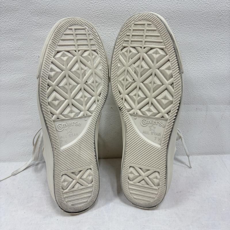 プレイコムデギャルソン PLAY COMME des GARCONS スニーカー スニーカー CONVERSE コンバース ALL STAR オールスター コラボ ハイカット スニーカー ロゴ プリント チャックテイラー 26.0cm ロゴ、文字 X プリント アイボリー / アイボリー / X 赤 / レッド / red X 黒 / ブラック / black メンズ USED 古着 中古 50163675
