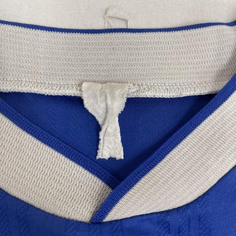 アディダス adidas カットソー 半袖 1999-2000年 シーズン フランス杯 ヴィンテージ サッカー ジャージ ゲーム シャツ 青 / ブルー / blue メンズ USED 古着 中古 50163676