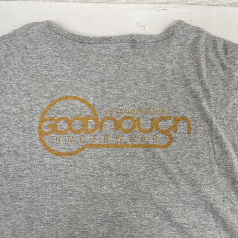 グッドイナフ GOODENOUGH Tシャツ 半袖 UNDERWEAR クルーネック Tシャツ カットソー M 灰 / グレー / gray メンズ USED 古着 中古 50163678