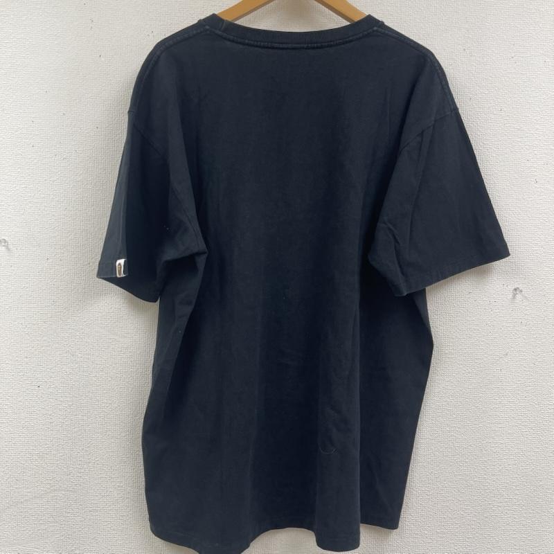 アベイシングエイプ A BATHING APE Tシャツ 半袖 Neon Sign General Tee グラフィック プリント Tシャツ XXL 黒 / ブラック / black メンズ USED 古着 中古 50163681