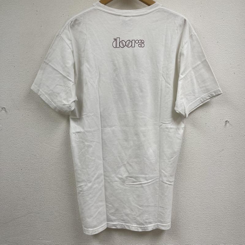 ヘインズ HANES Tシャツ 半袖 The Doors Jim Morrison ジム モリソン 追悼 プリント Tシャツ M 白 / ホワイト / white メンズ USED 古着 中古 50163683