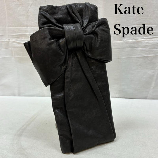 ケイトスペード Kate Spade クラッチバッグ、パーティバッグ クラッチバッグ、パーティバッグ リボン ラム レザー クラッチバッグ - レディース USED 古着 中古 50163687