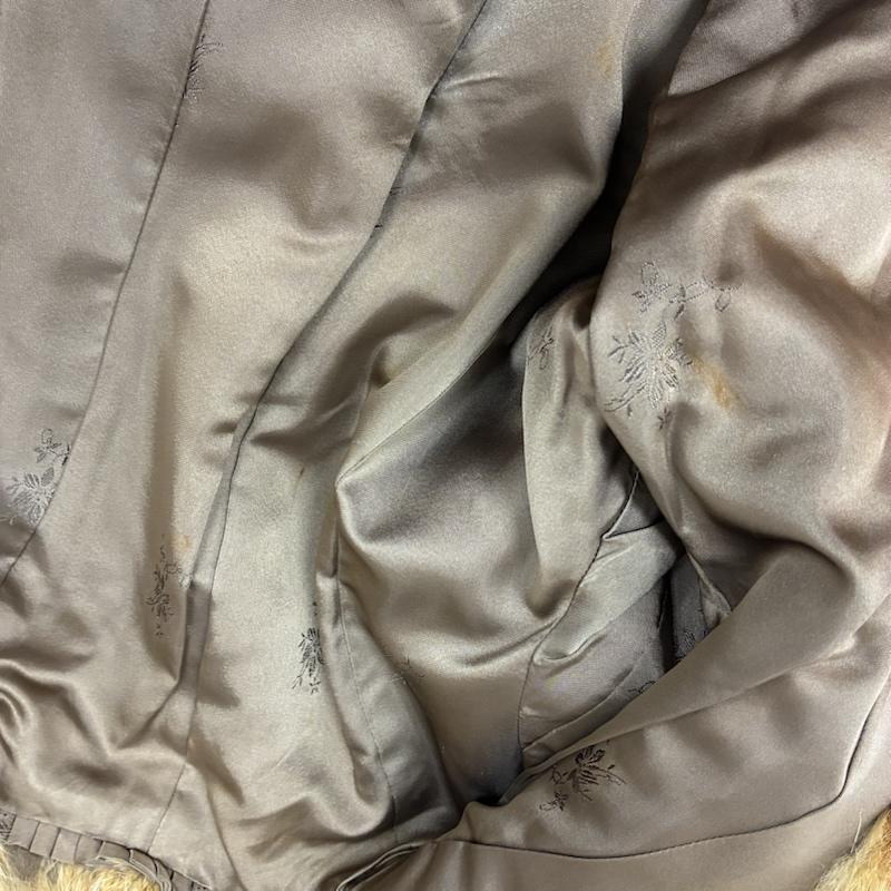 古着 USED コート 毛皮、ファー DASCO リアル ファー 毛皮 レザー ミドル コート - レディース USED 古着 中古 50163688
