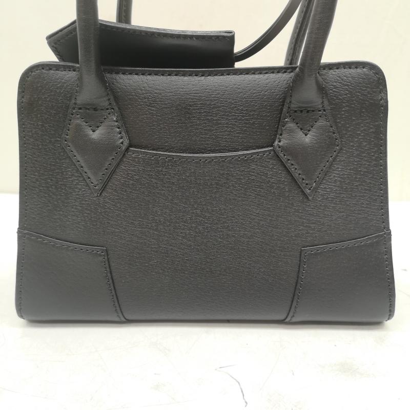 ヴィヴィアンウエストウッド Vivienne Westwood ハンドバッグ ハンドバッグ executive ブラック レザー ゴールド オーブ 2way ハンドバック 黒 / ブラック / black レディース USED 古着 中古 50163691